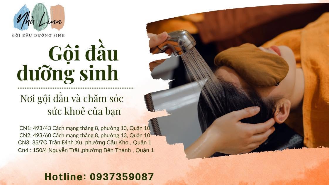 Gội đầu dưỡng sinh Nhà Linn - Trải Nghiệm Gội Sấy Chuyên Sâu