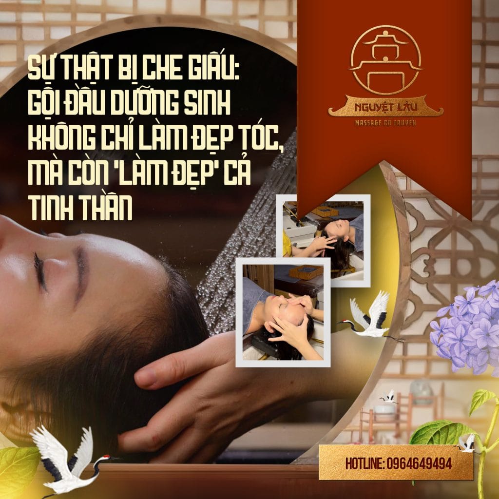 Gội đầu thư giãn tại quận 10 với thảo dược