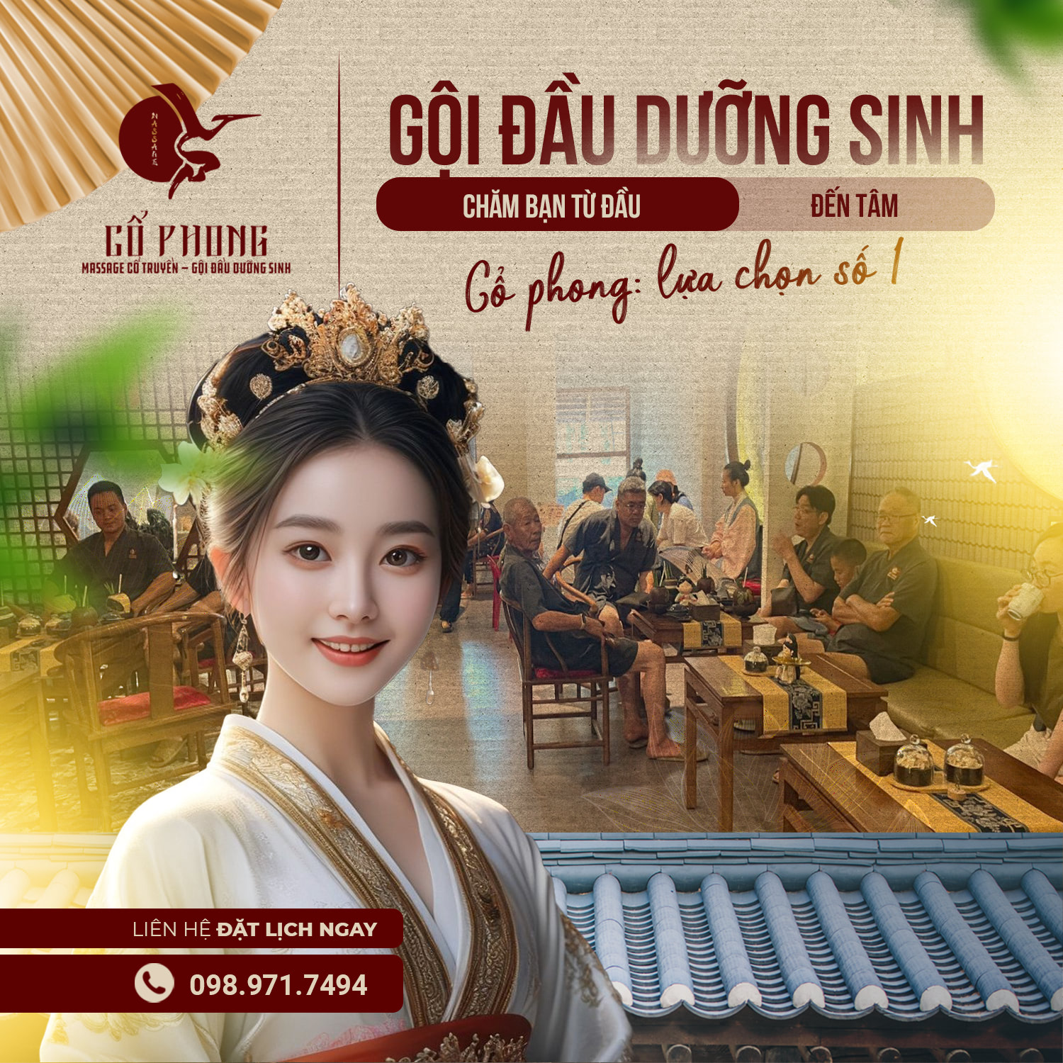 gội đầu tân phú