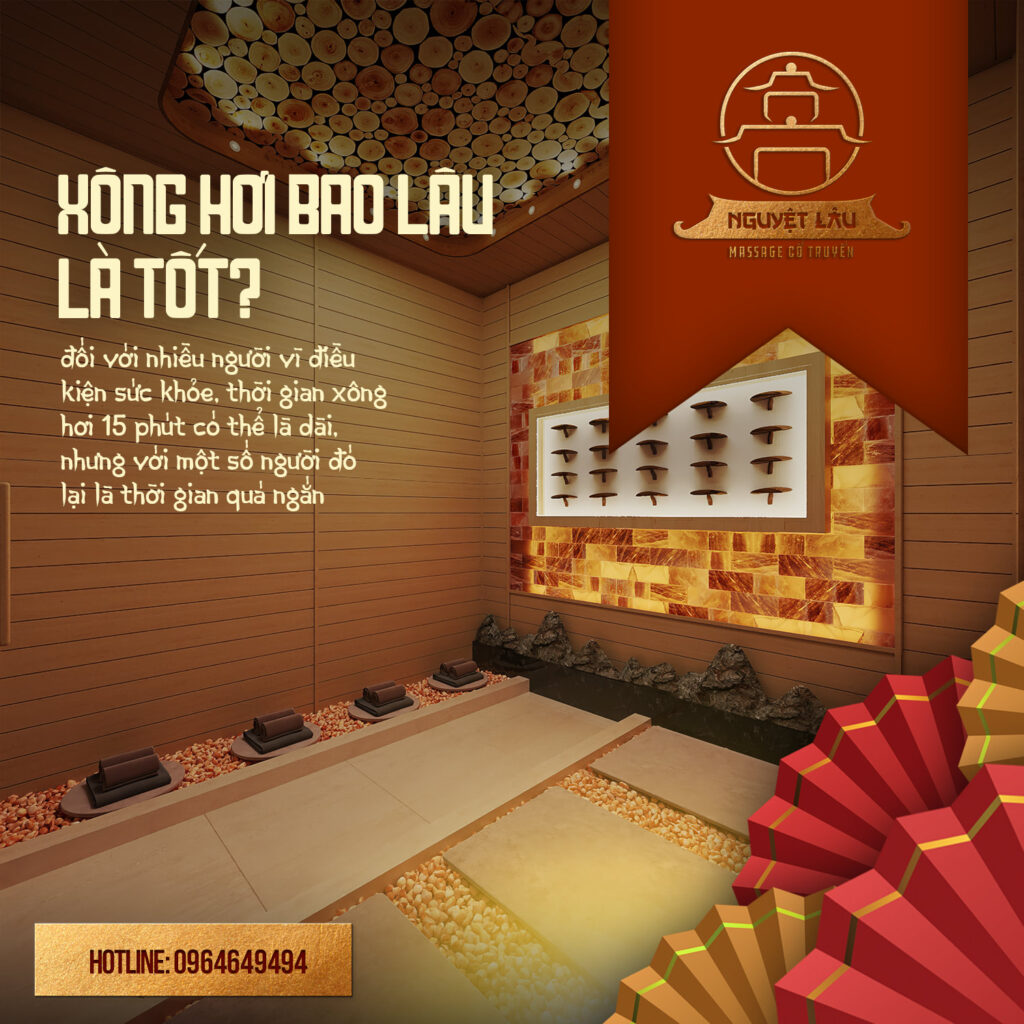 Lợi ích của xông hơi spa trước khi massage bạn nên biết