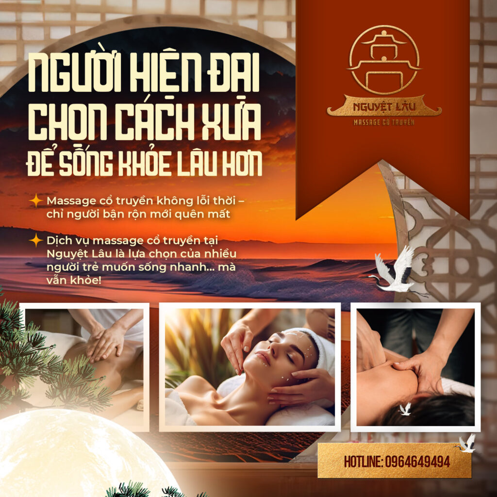 Massage dưỡng sinh Trung Hoa - Bí quyết kéo dài tuổi thọ