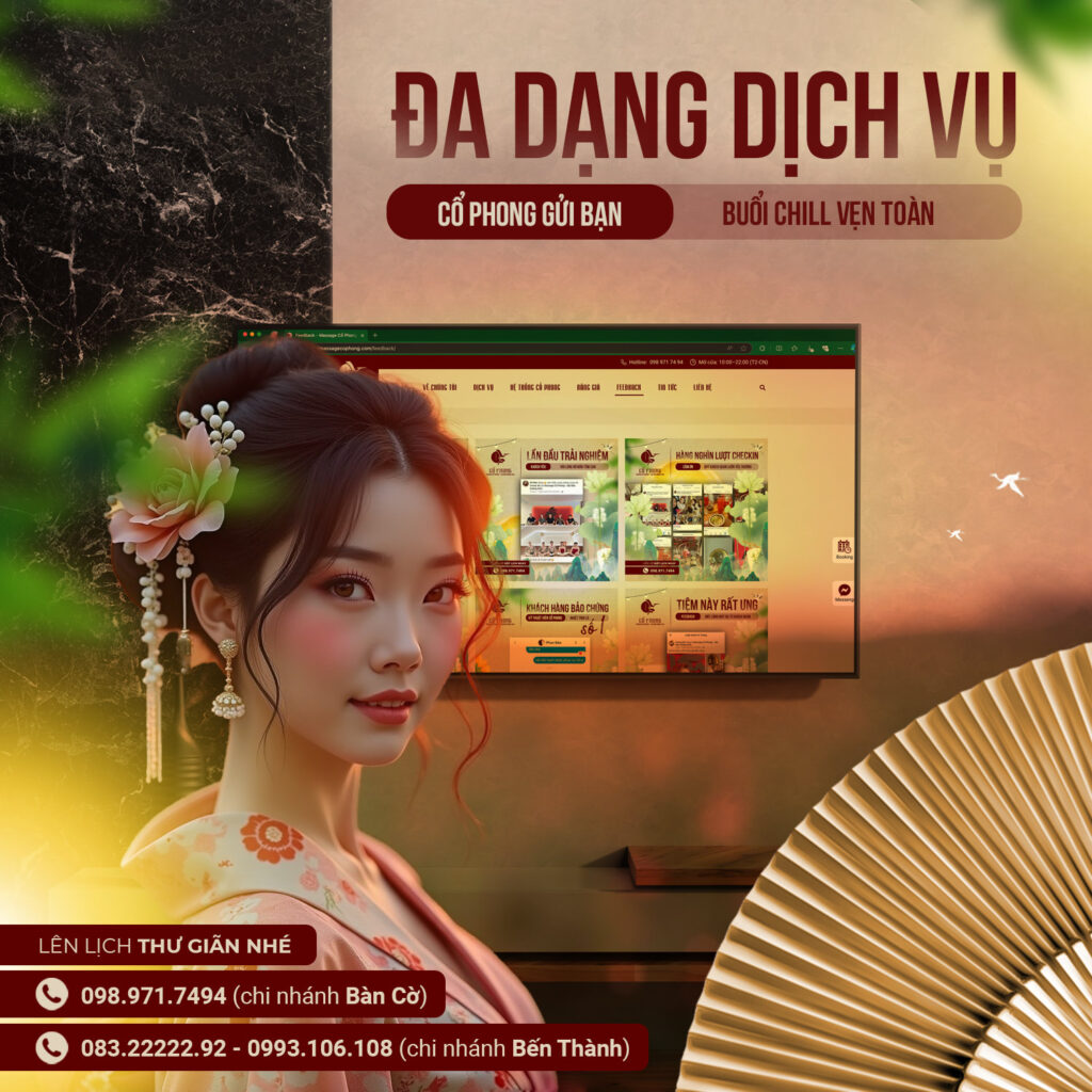 Top 7 địa chỉ gội đầu dưỡng sinh tại quận 3 chuẩn Trung Hoa nổi tiếng