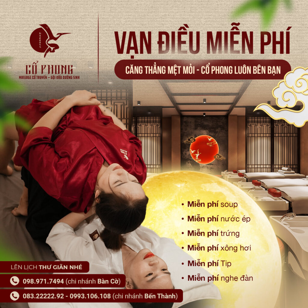 Review 9 tiệm massage gần đây lành mạnh thư giãn số 1 tại Sài Gòn