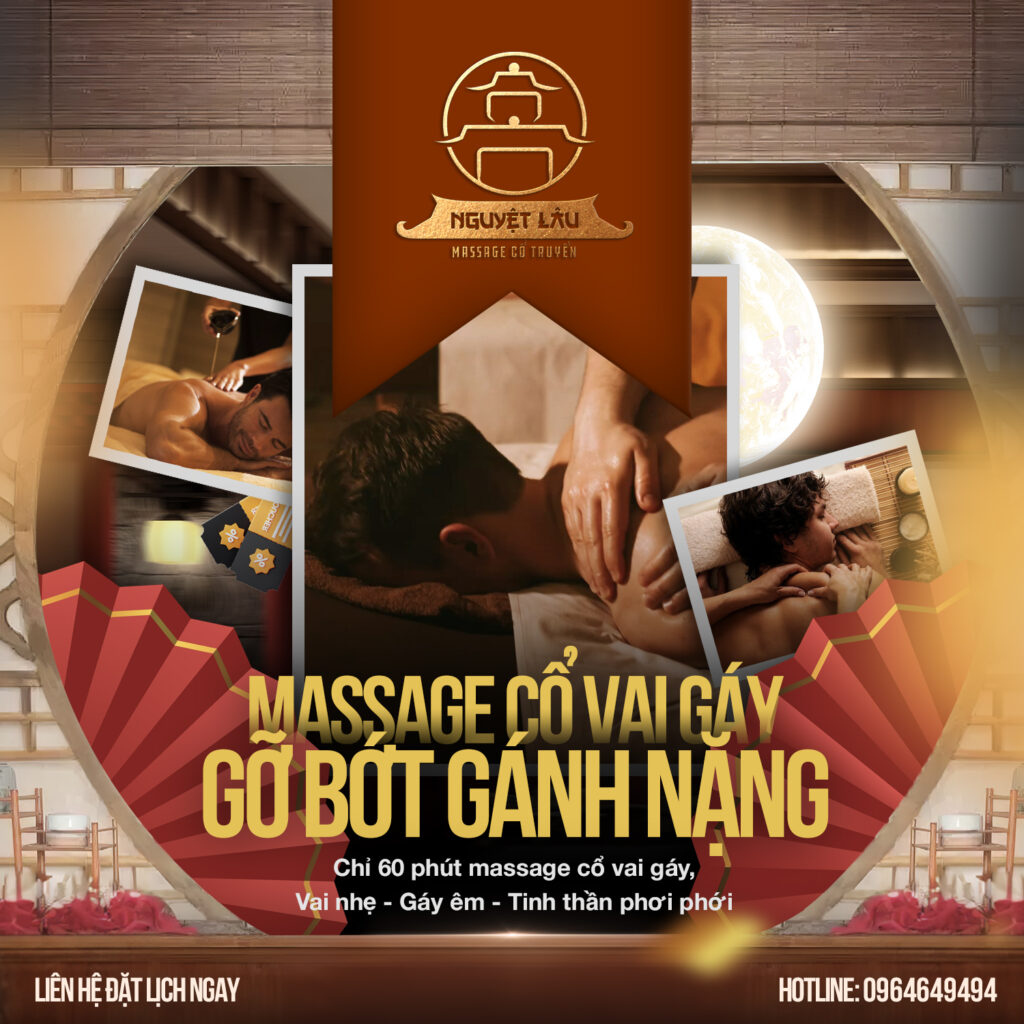 Gợi ý 8 cơ sở mát xa vai gáy tại quận 1 | Giúp đề phòng đột quỵ