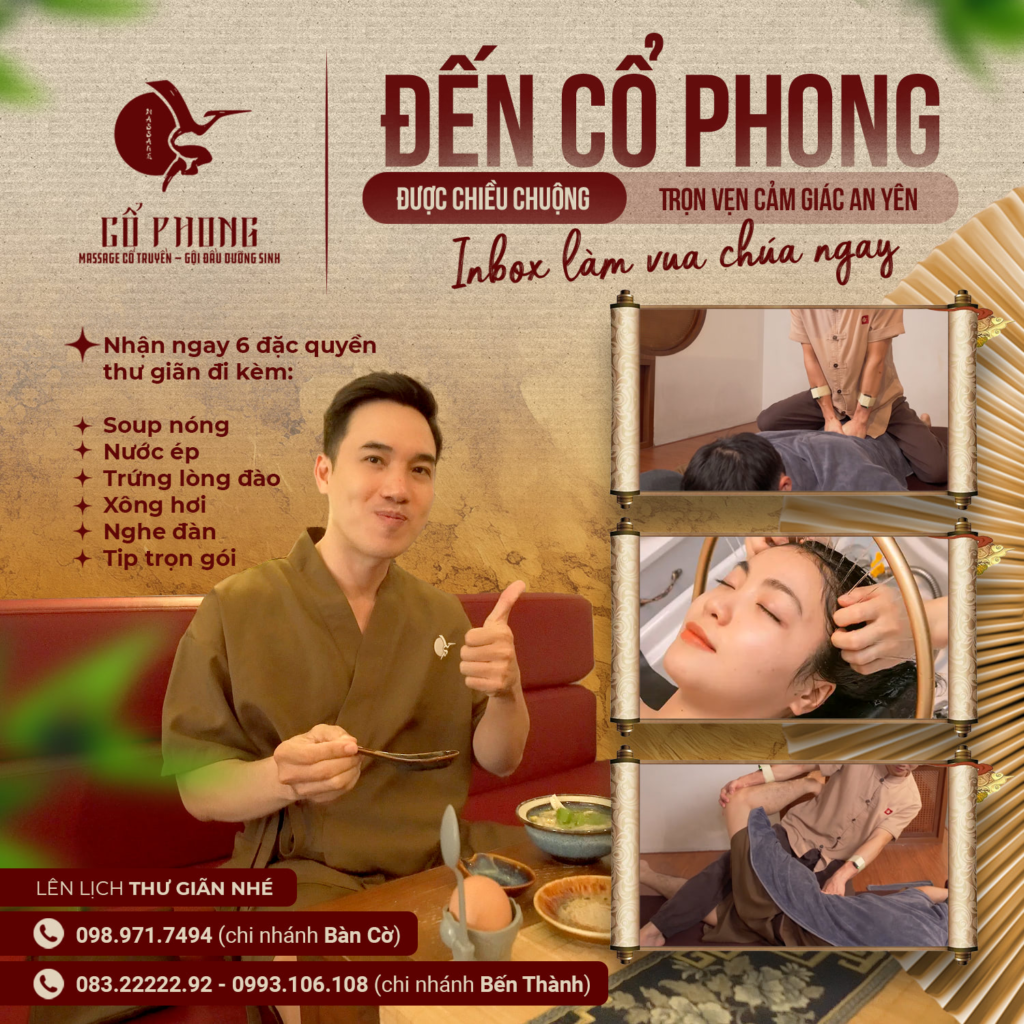 Địa Chỉ Gội Đầu Dưỡng Sinh Quận 7