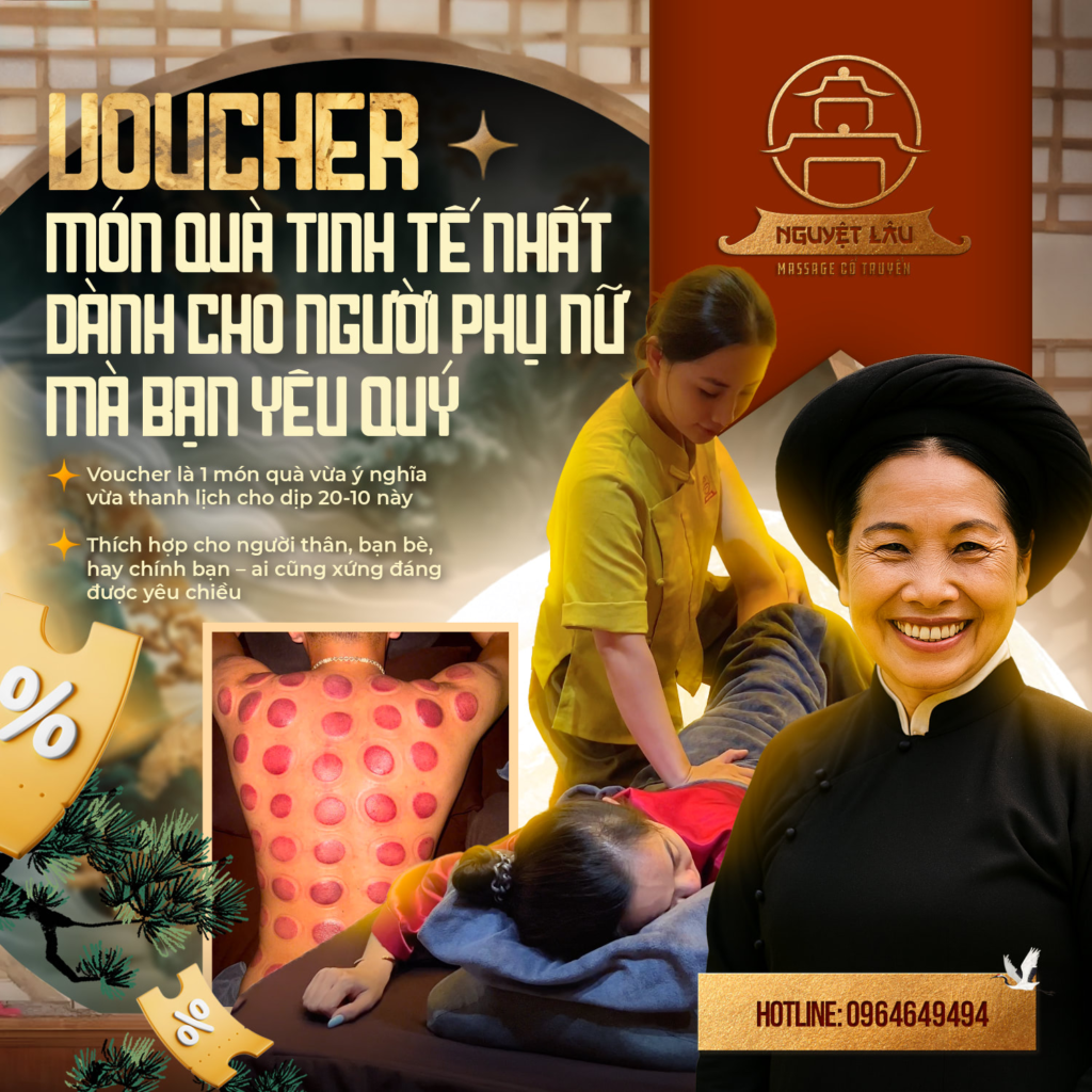 Massage giác hơi ở đâu chữa lành ở Sài Gòn