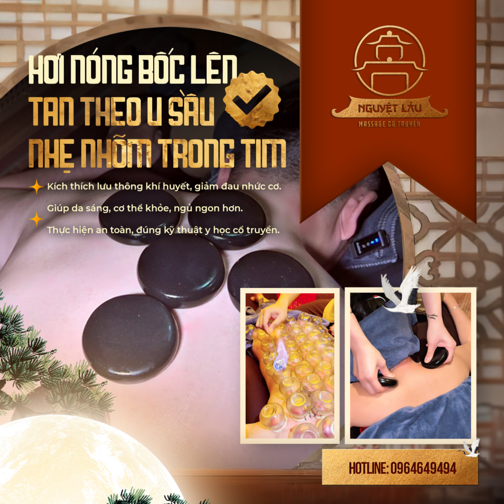 Massage giác hơi ở đâu chữa lành ở Sài Gòn
