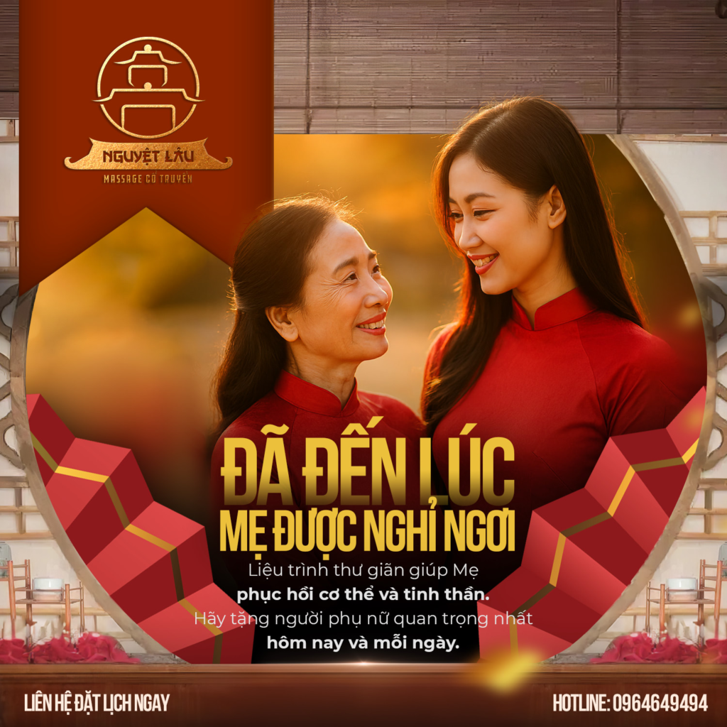 Dẫn mẹ đi massage thư giãn