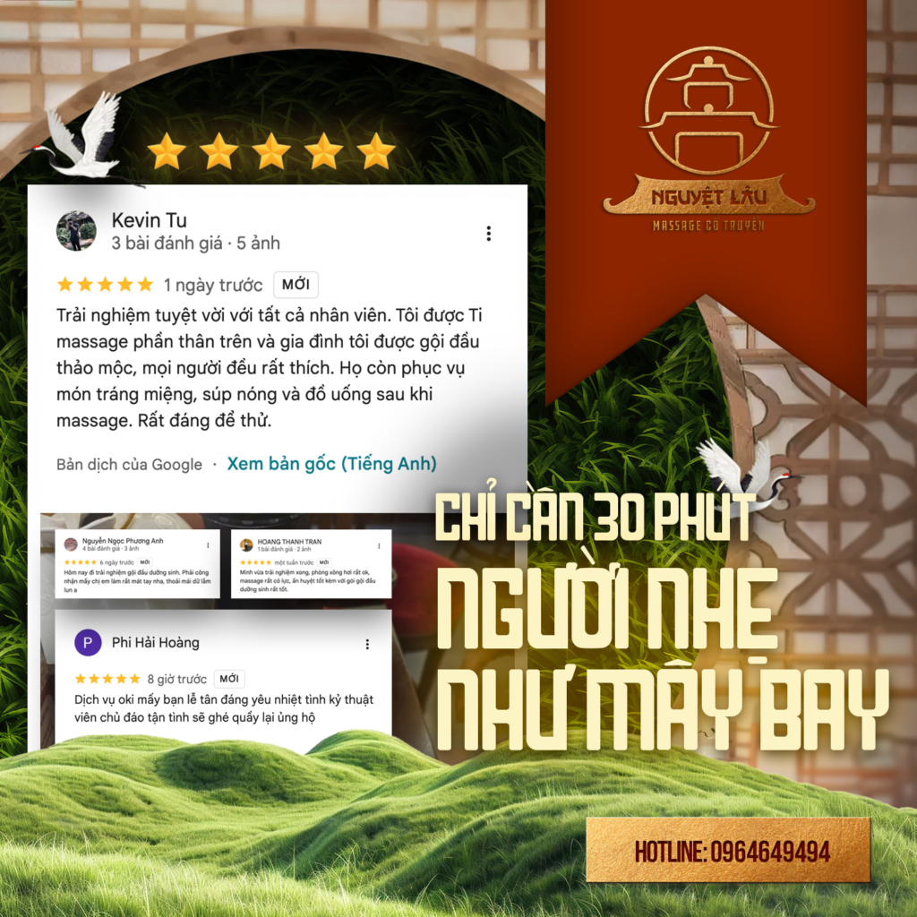 TOP địa chỉ massage tại Quận 6 uy tín