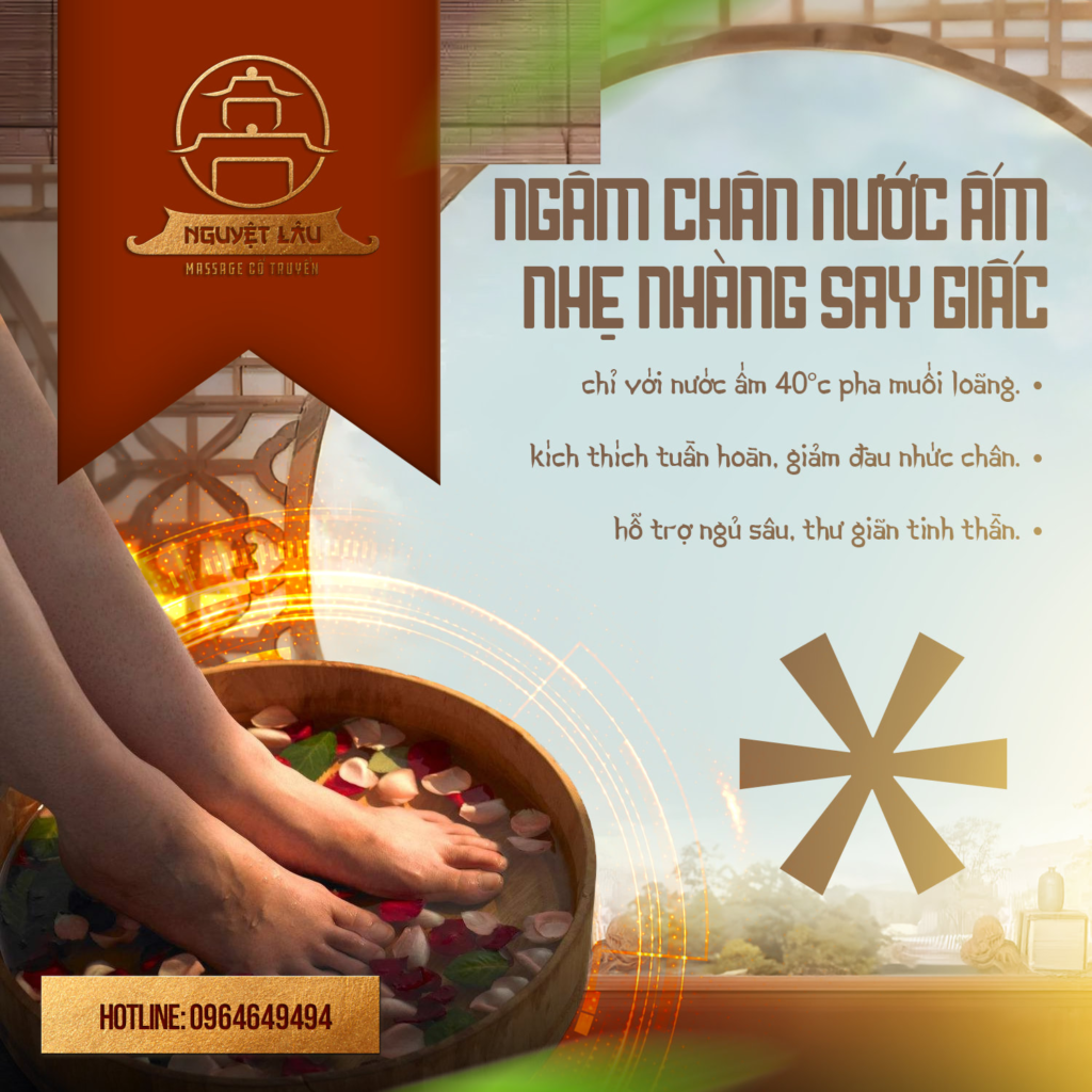 Massage chân trị liệu