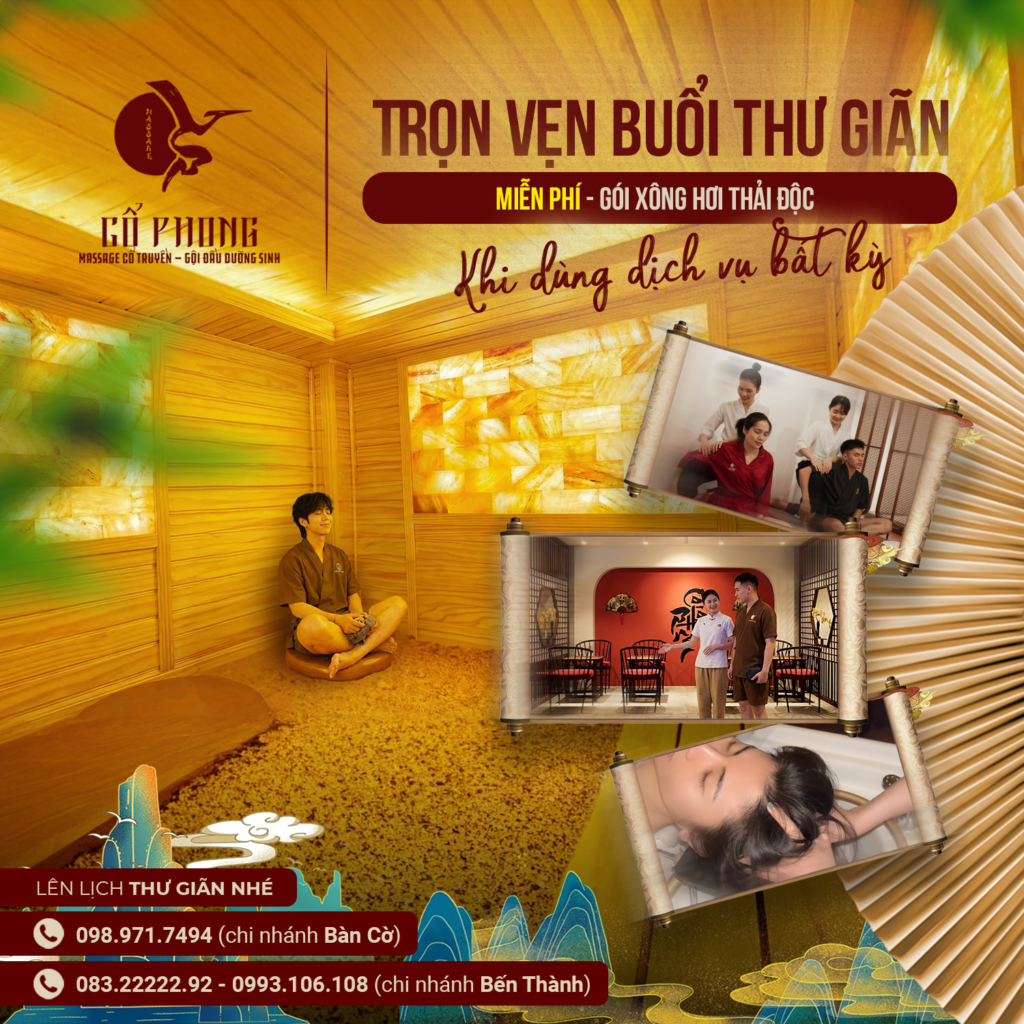 xông hơi massage thư giãn