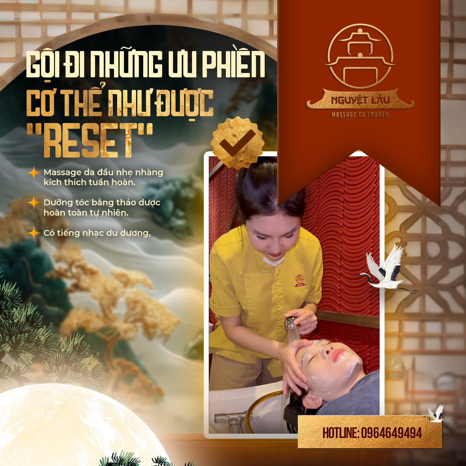 Hair Wash Spa at Nguyệt Lâu