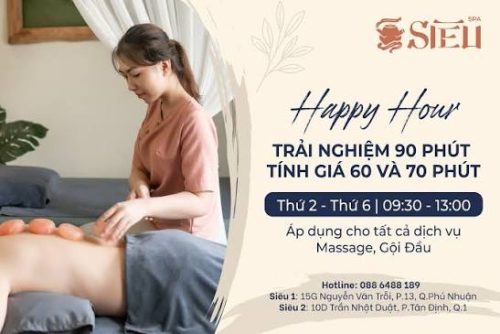 Sieu Spa - Thư Giãn Tinh Dầu Organic (Quận 1)