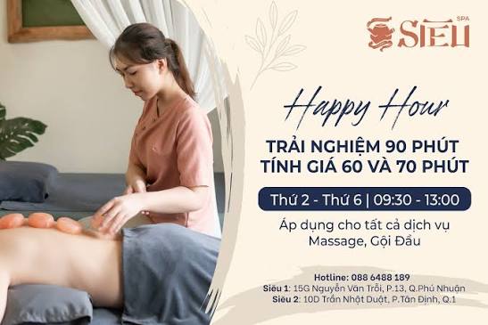 Sieu Spa - Thư Giãn Tinh Dầu Organic (Quận 1)