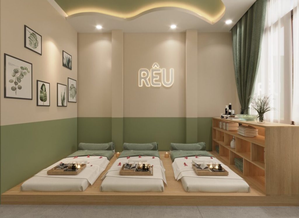 Rêu Spa - Không GianASMR Tuần Hoàn Tiếng Nước Róc Rách