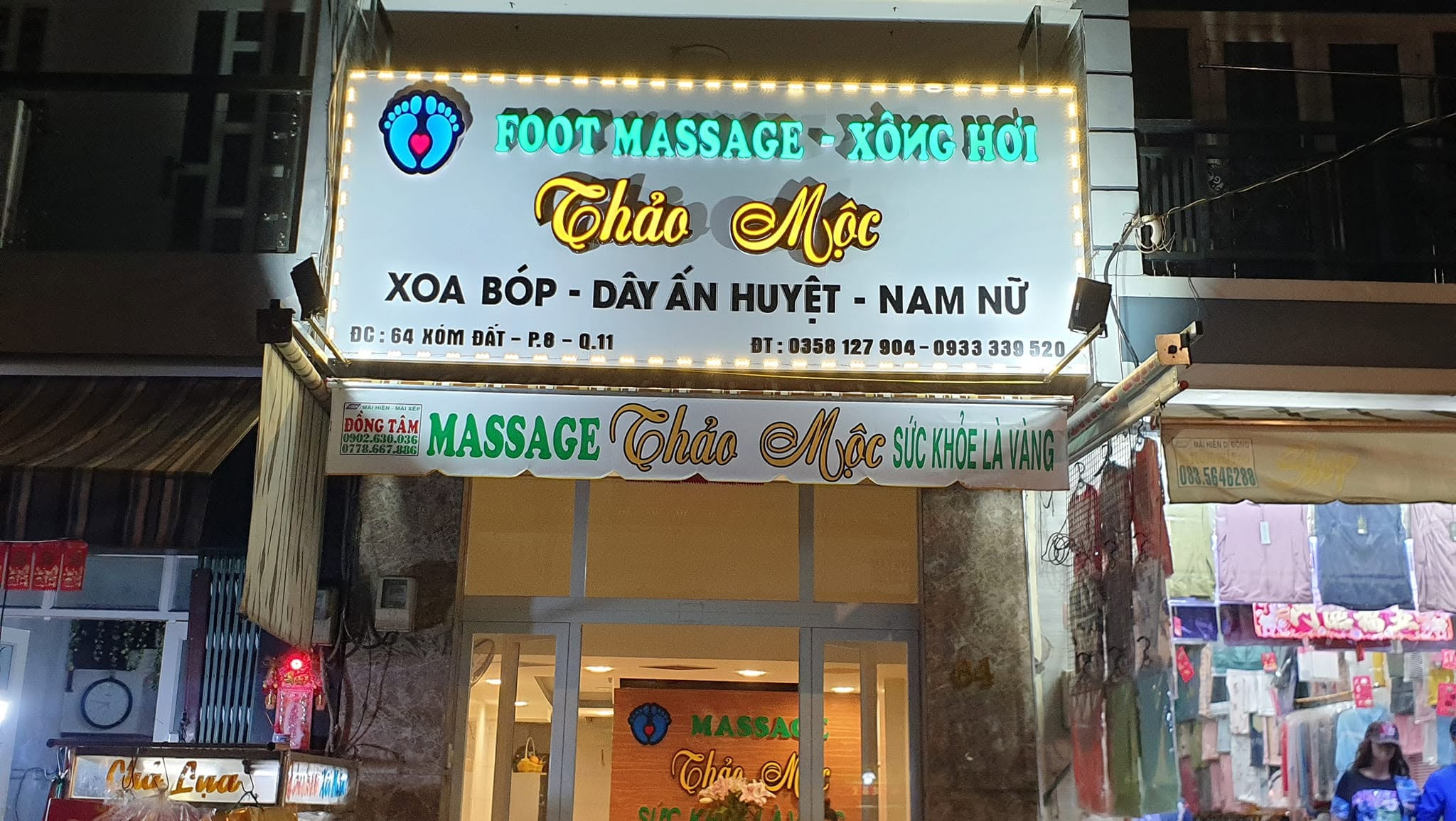 massage chân q11