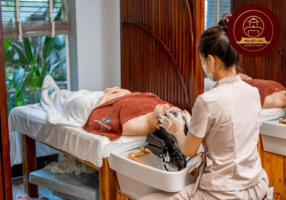 Massage Nguyệt Lâu- Gội đầu dưỡng sinh quận 5 chất lượng