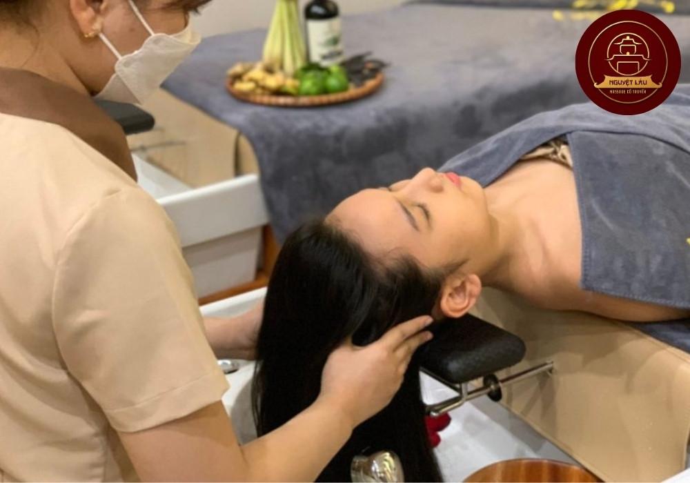 Massage Nguyệt Lâu - Địa điểm gội đầu uy tín quận 8
