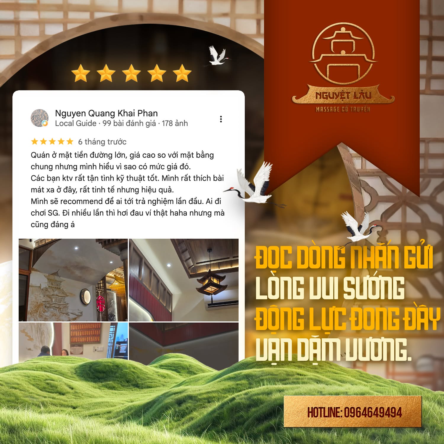 Review mới Massage Nguyệt Lâu 4