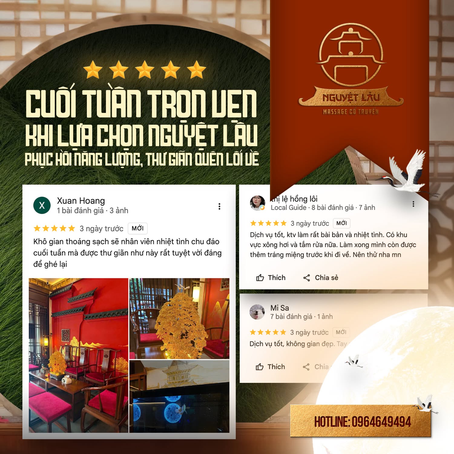 Review mới Massage Nguyệt Lâu 7