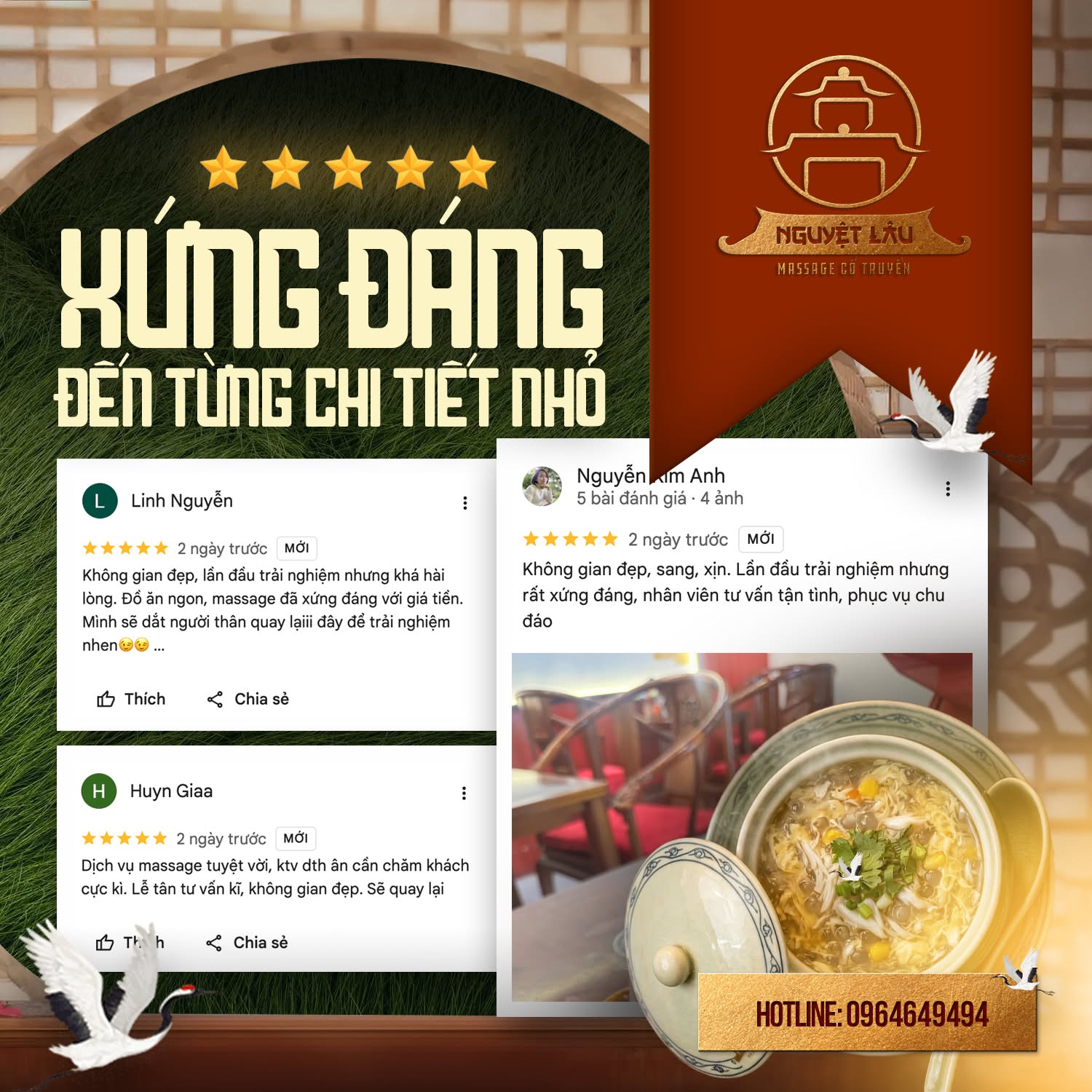 Review mới Massage Nguyệt Lâu 8