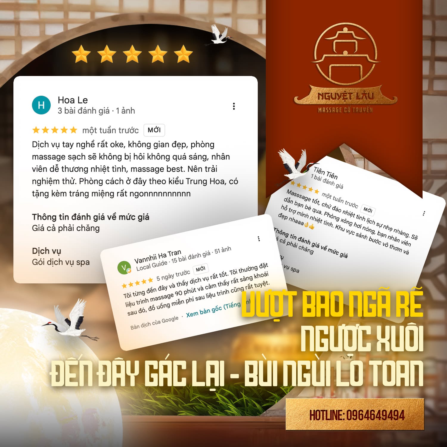 Review mới Massage Nguyệt Lâu 1
